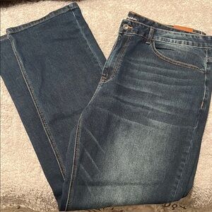 Men's Flag and Anthem Blue Jeans
